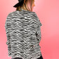 WILD ABOUT YOU ZEBRA DENIM JACKET