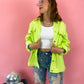 STARSTRUCK SEQUIN STAR PATCH JACKET