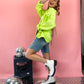 SHIMMER & SHINE EMBELLISHED DENIM BERMUDA SHORTS *S-XL!*