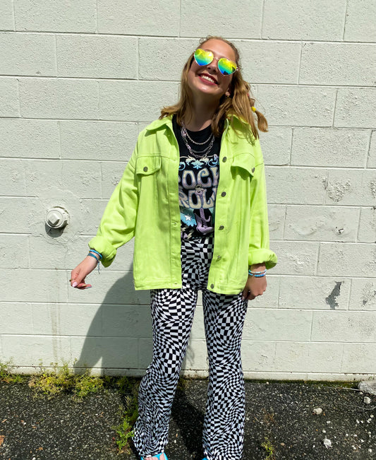 STARSTRUCK SEQUIN STAR PATCH JACKET